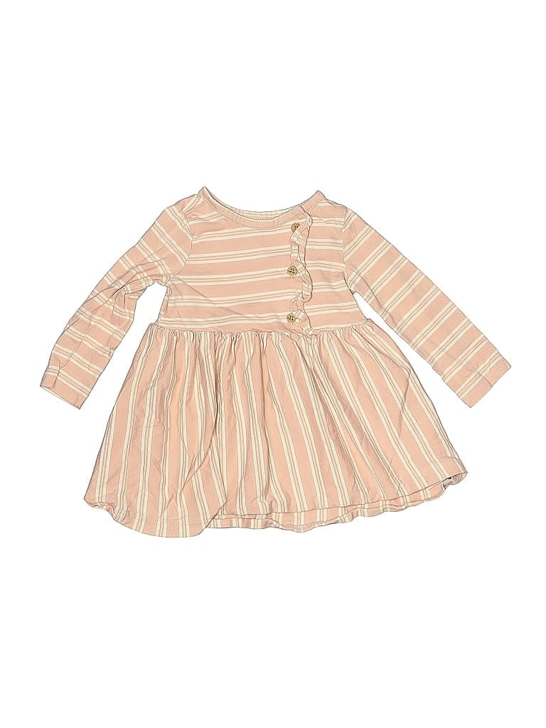 Carter's 100% Cotton Tan 3/4 Sleeve T-Shirt 6-9 MO / 9 MO - photo 1