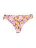 Stone Fox Swim Floral Pink Swimsuit Bottoms Size M - photo 2