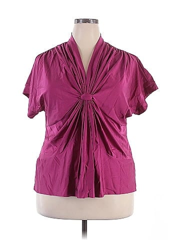 Adrienne Vittadini Short Sleeve Blouse (view 1)