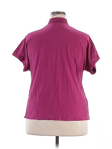 Adrienne Vittadini Short Sleeve Blouse (view 2)