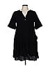Magaschoni 100% Cotton Black Casual Dress Size M - photo 1