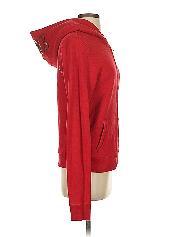 Victoria's Secret Pink Red Zip Up Hoodie Size S
