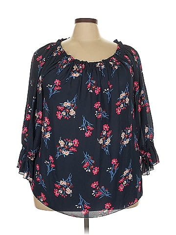 Violet & Claire 3/4 Sleeve Blouse (view 1)