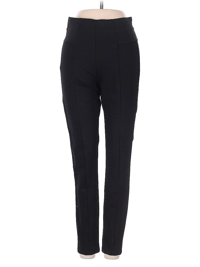 Pre-owned Zara Basic Dress Pants In Black