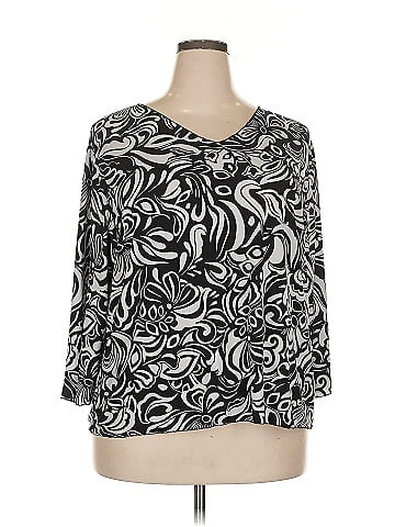 Laura Ashley 3/4 Sleeve Blouse (view 1)