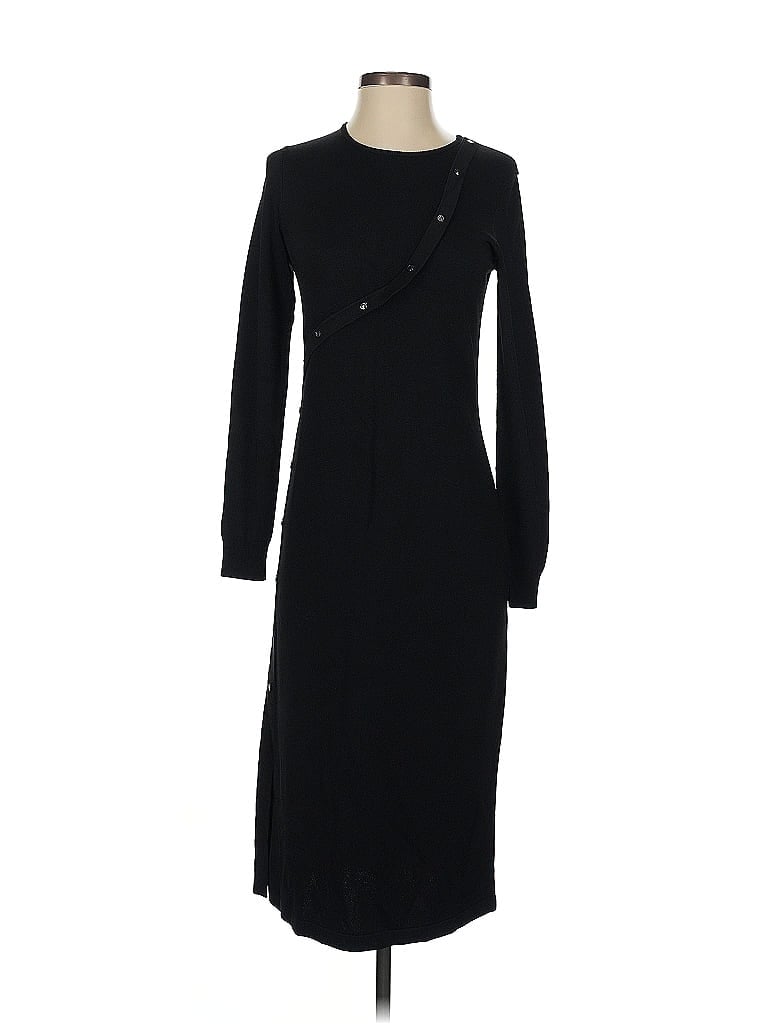 Pre-owned W By Worth Casual Dress In Black