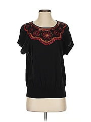 August Silk Short Sleeve Top