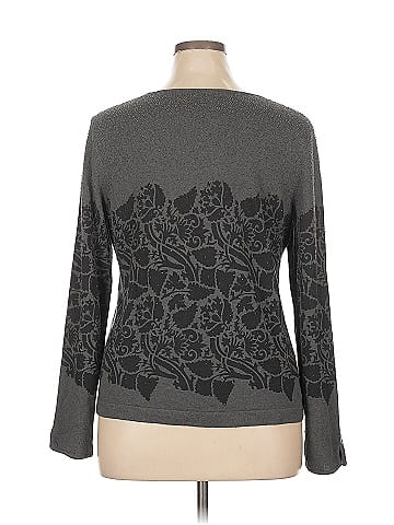 Sigrid Olsen Silk Pullover Sweater (view 2)