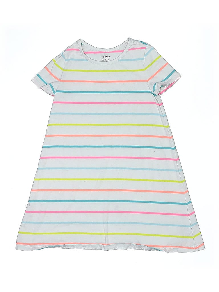 Pre-owned Crown & Ivy Kids' Dress In Pink