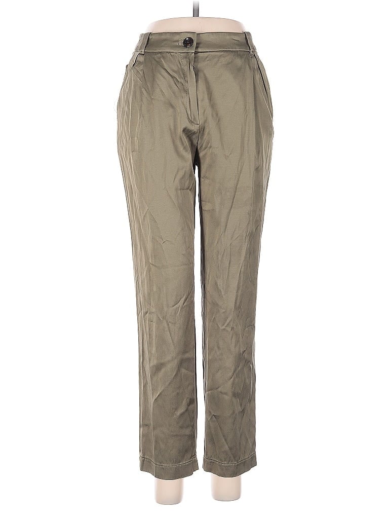 Pre-owned Massimo Dutti Casual Pants In Brown