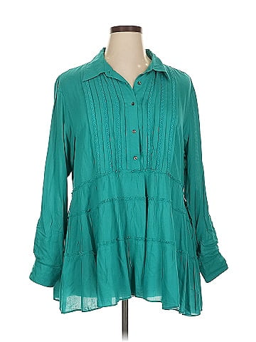Style&Co Long Sleeve Blouse (view 1)