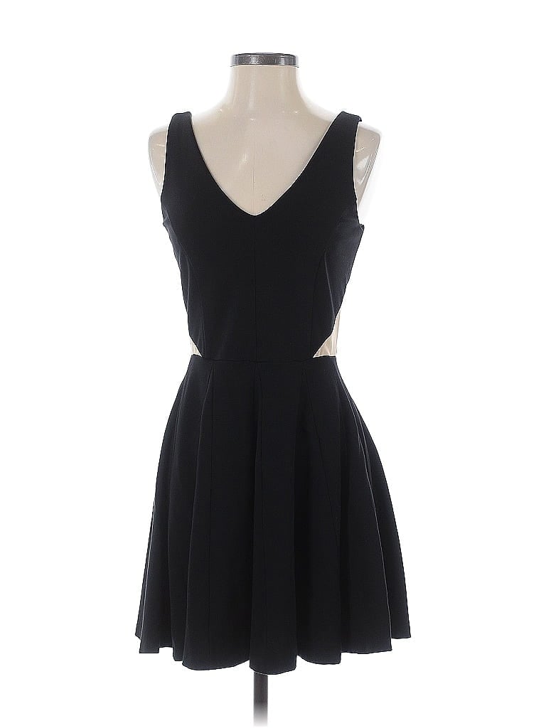 Pre-owned Erin Erin Fetherston Cocktail Dress In Black