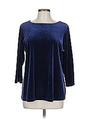 Susan Graver 3/4 Sleeve Top