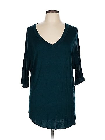 Cool Melon 3/4 Sleeve Top (view 1)