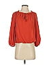 Veronica M. Orange 3/4 Sleeve Blouse Size XS - photo 1