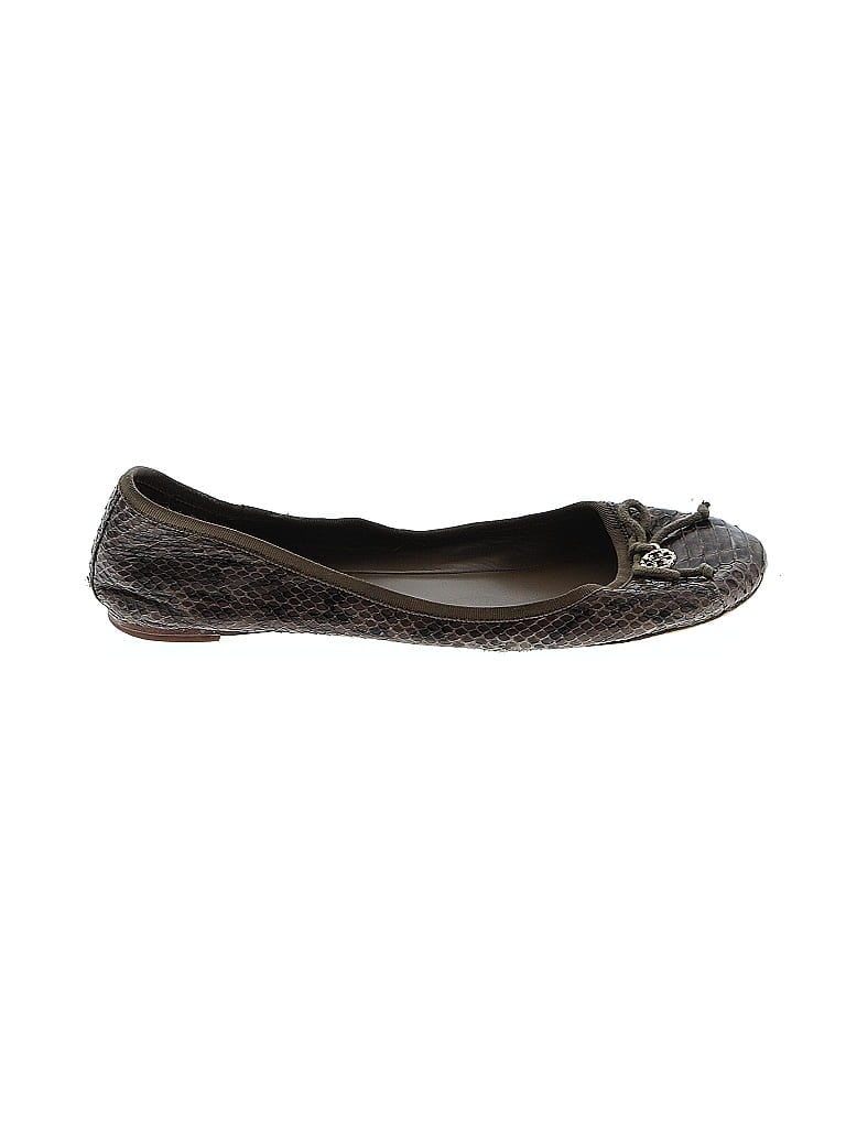 Tory Burch Brown Flats Size 10 - photo 1
