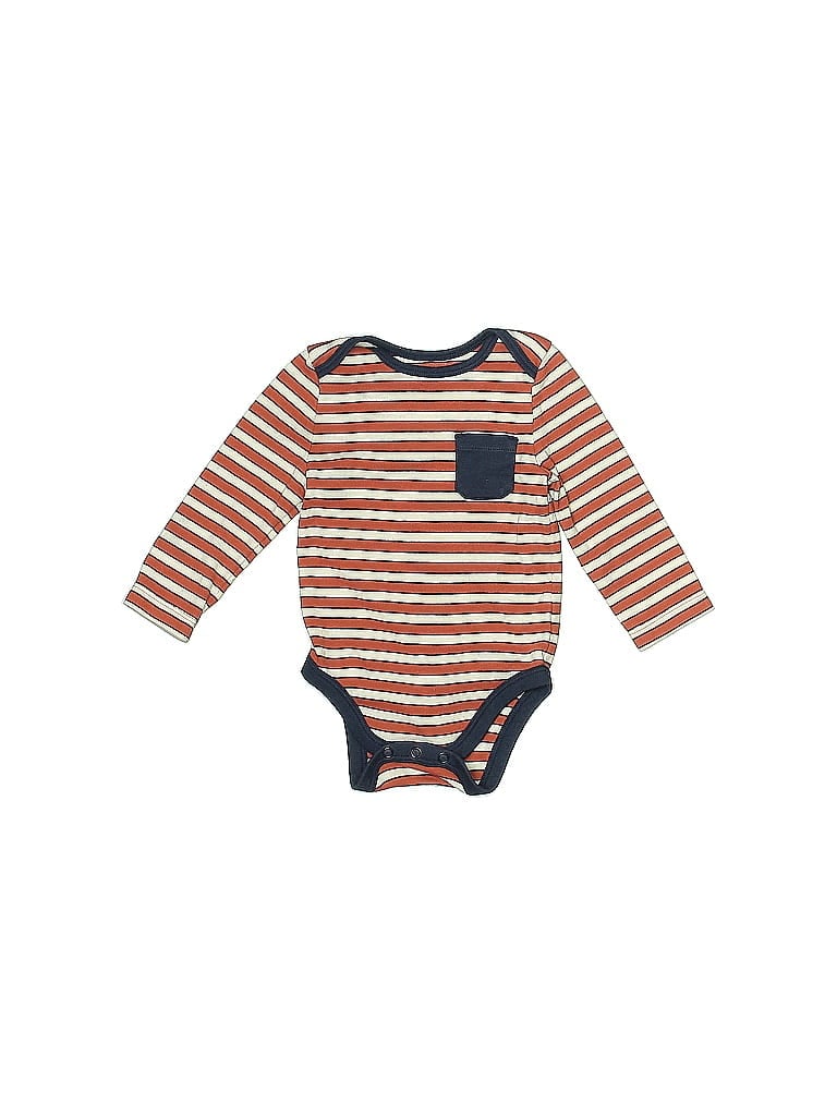 Pre-owned Sonoma Goods For Life Babies' Long Sleeve Onesie In Brown