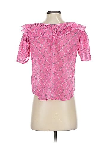 LoveShackFancy Short Sleeve Blouse (view 2)