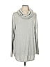 Ann Taylor LOFT Outlet Silver Turtleneck Sweater Size XL - photo 1