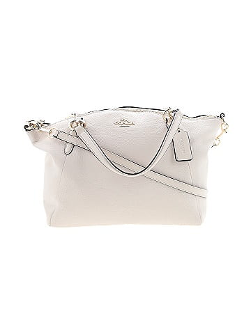 Coach Factory Leather Satchel (view 1)