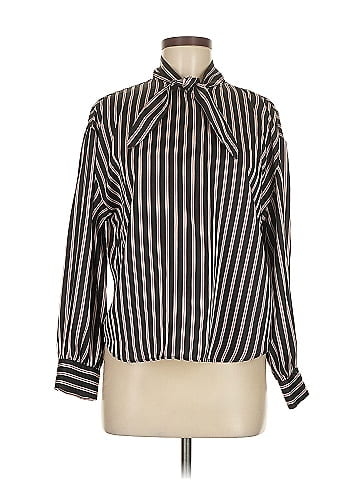 Zara Basic Long Sleeve Blouse (view 1)