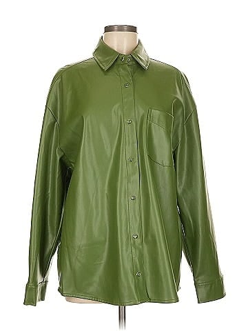 WeWoreWhat Faux Leather Jacket (view 1)