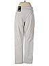 JM Collection Solid Gray Casual Pants Size S - photo 2