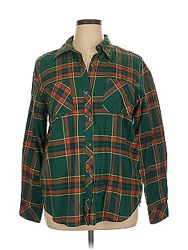 Natural Reflections Long Sleeve Button Down Shirt