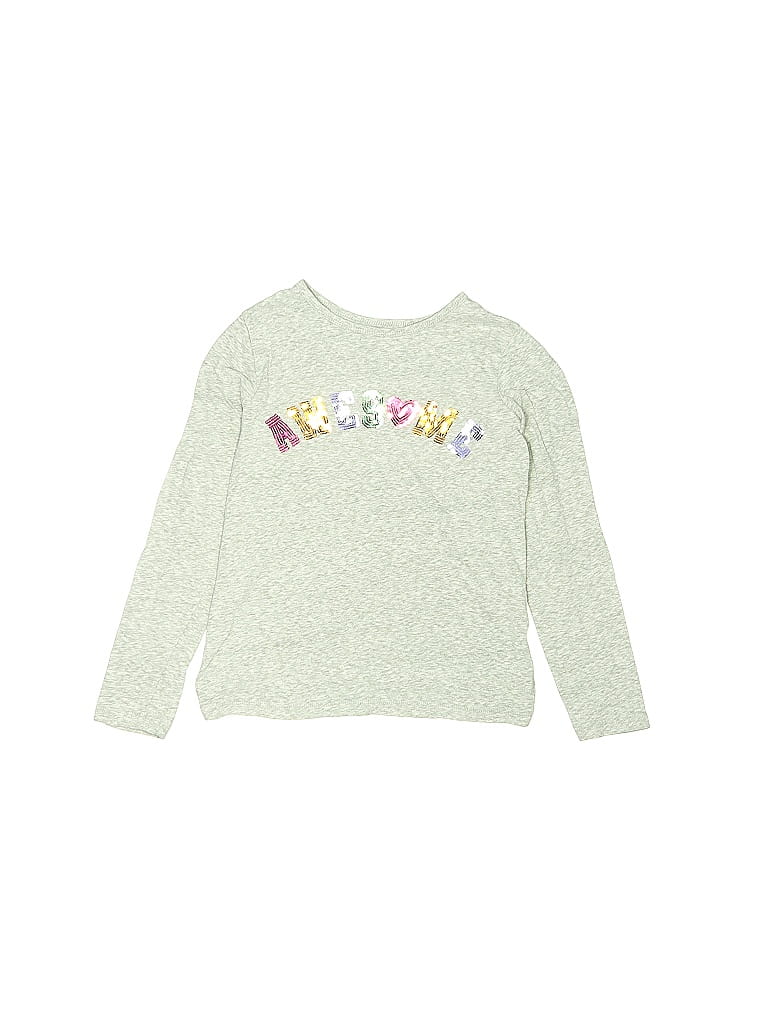 Crewcuts Outlet Green Long Sleeve T-Shirt Size 10 - photo 1