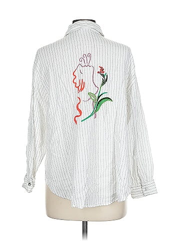 Desigual Long Sleeve Button-Down Shirt (view 2)
