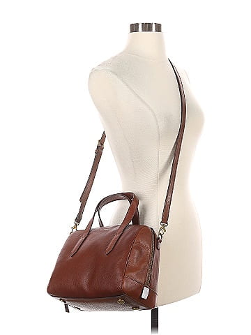 Fossil Leather Satchel (view 2)