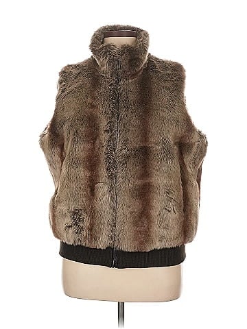 Coldwater Creek Faux Fur Vest (view 1)
