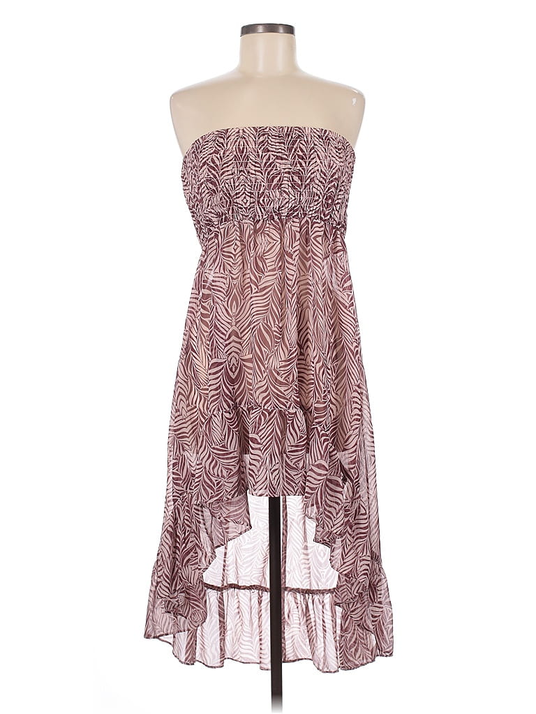 Kima 100% Polyester Burgundy Casual Dress Size M - photo 1