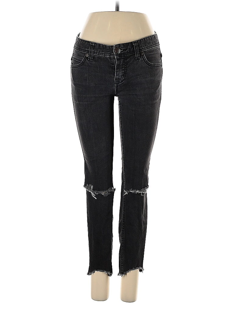 Pre-owned Free People Jeans In Black