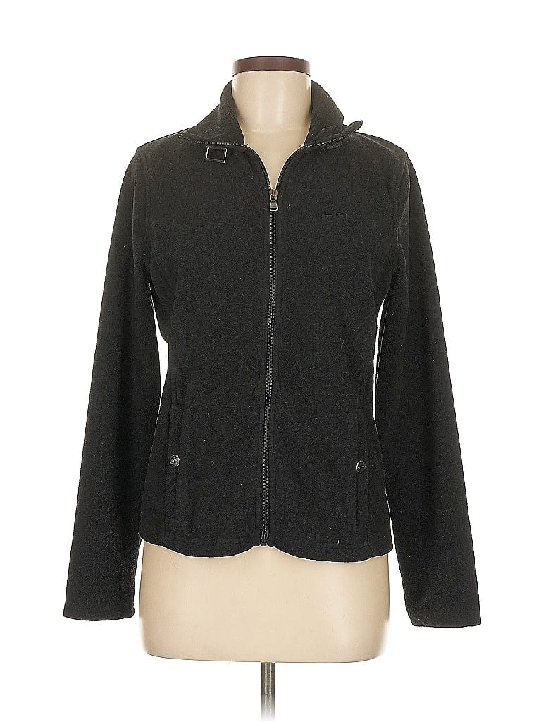 L-RL Lauren Active Ralph Lauren 100% Polyester Black Fleece Size M - photo 1
