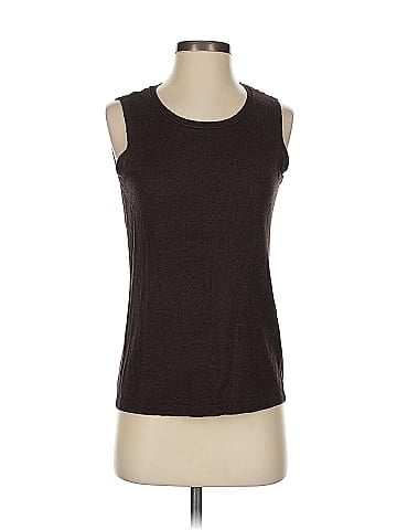 August Silk Sleeveless T-Shirt (view 1)