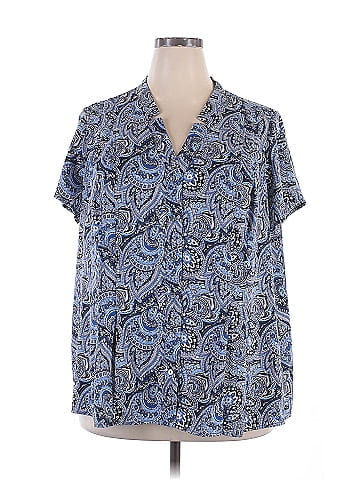 Croft & Barrow Short Sleeve Blouse (view 1)