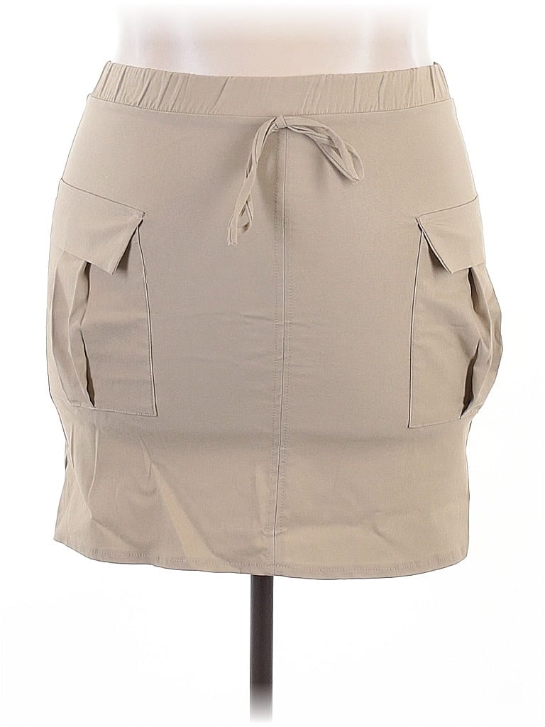 Assorted Brands Casual Skirt In Neutral