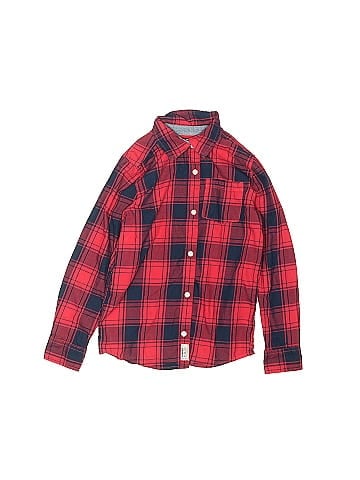 OshKosh B'gosh Long Sleeve Button-Down Shirt (view 1)