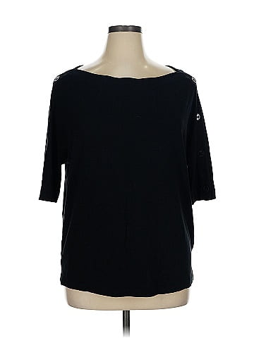 Ann Taylor Factory 3/4 Sleeve T-Shirt (view 1)