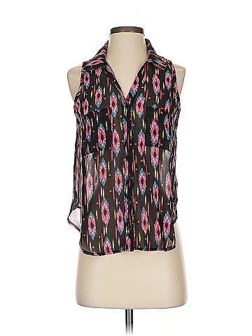 Wet Seal Sleeveless Blouse (view 1)