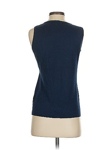 August Silk Sleeveless T-Shirt (view 2)