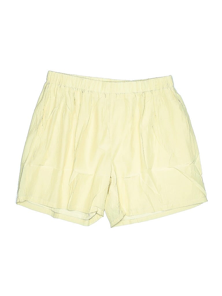 Pre-owned Ekouaer Athletic Shorts In Yellow