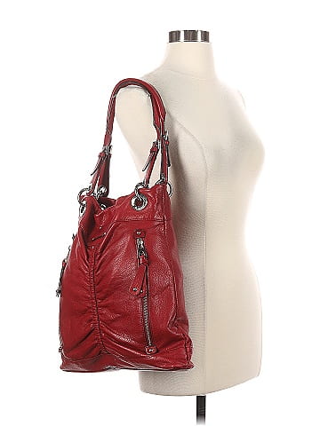 B Makowsky Leather Shoulder Bag (view 2)