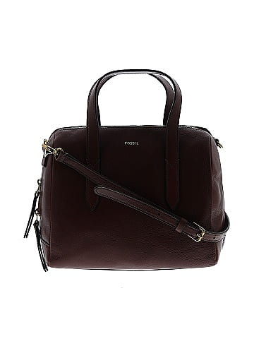 Fossil Leather Satchel (view 1)