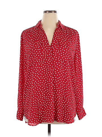 Ann Taylor Long Sleeve Blouse (view 1)