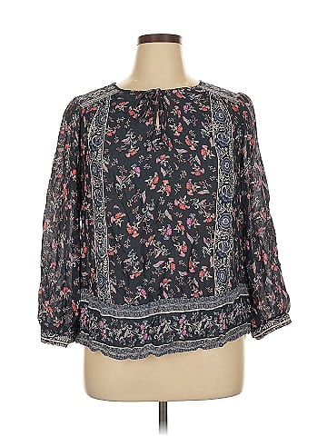 Lucky Brand 3/4 Sleeve Blouse (view 1)