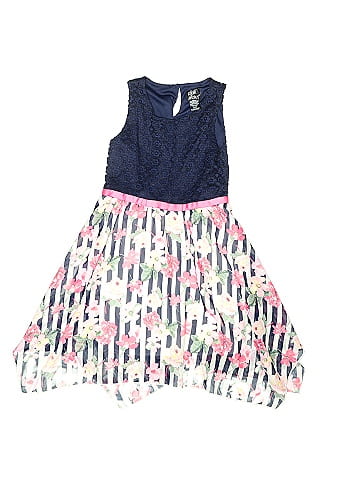 Pink & Violet Dress (view 1)