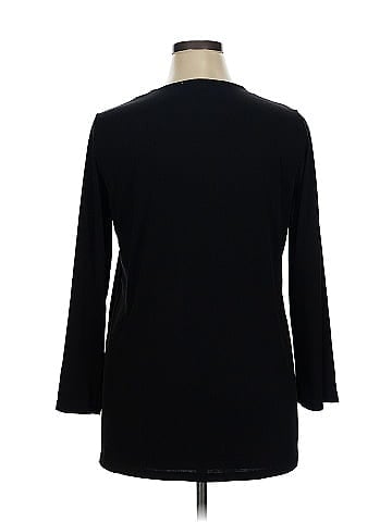Carmen Carmen Marc Valvo 3/4 Sleeve Top (view 2)