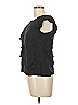 Papillon 100% Rayon Black Sleeveless Blouse Size L - photo 5